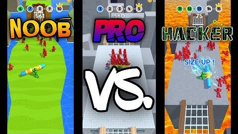 NOOB vs PRO vs HACKER - Push