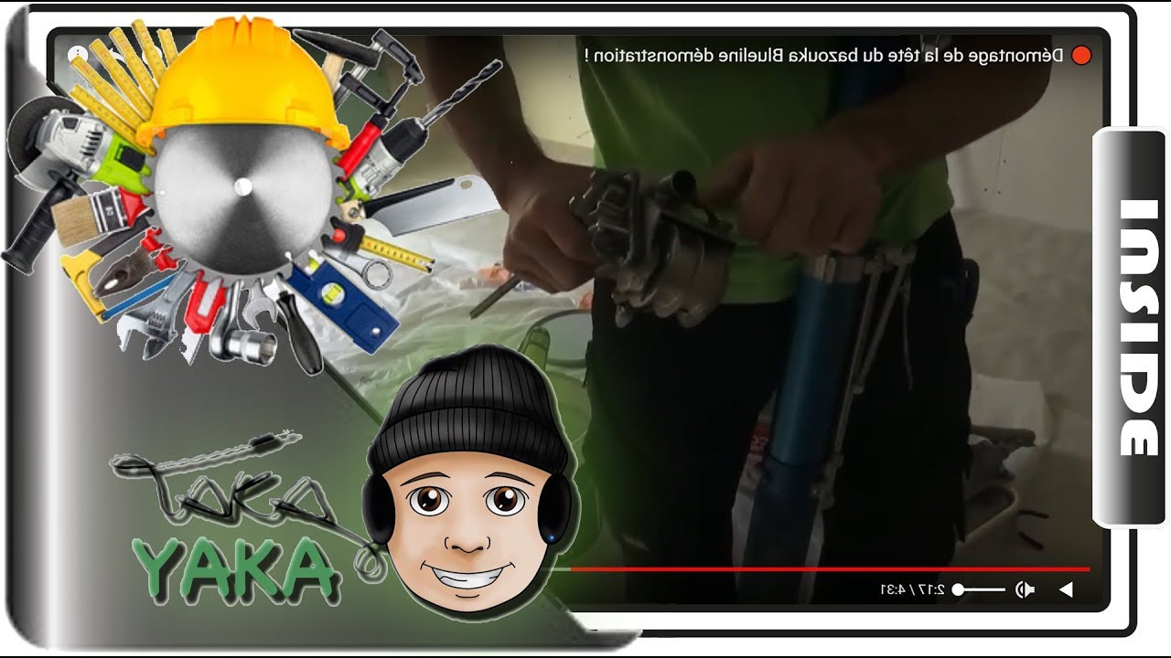 🔴 Démontage de la tête du bazouka Blueline démonstration ! drywall anchors