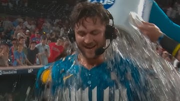 Trea Turner Postgame Interview after Hitting Walk Off Single vs Nationals!