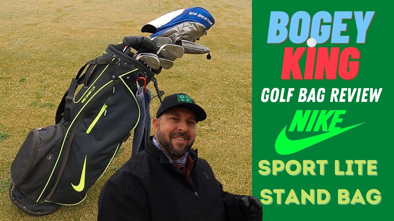 leopardo arrendamiento Portavoz Golf Bag Review: Nike Sport Lite Stand Bag || Should you buy it? || Is it  worth the price? - YouTube