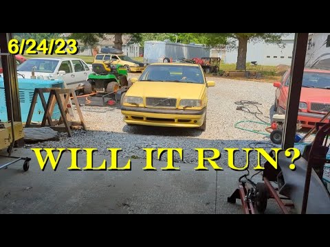 Yellow Volvo 850 T-5R resto-mod, finishing touches, interior, fender marker lights, time to start!