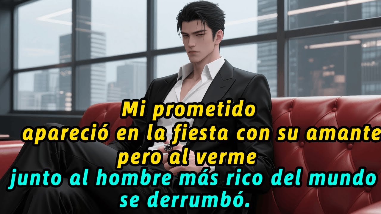 Mi prometido llegó a la fiesta con su amante, pero al verme con el hombre más rico del mundo colapsó