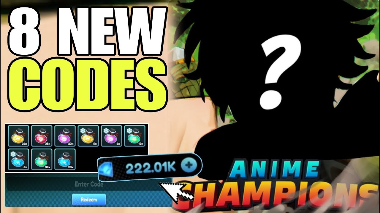 *NEW UPDATE* ANIME CHAMPIONS SIMULATOR ROBLOX CODES | ANIME CHAMPIONS ...