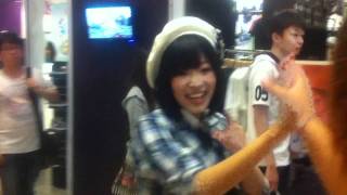 Sashihara Rino Outside AKB48 Singapore Shop - 6th September 2011