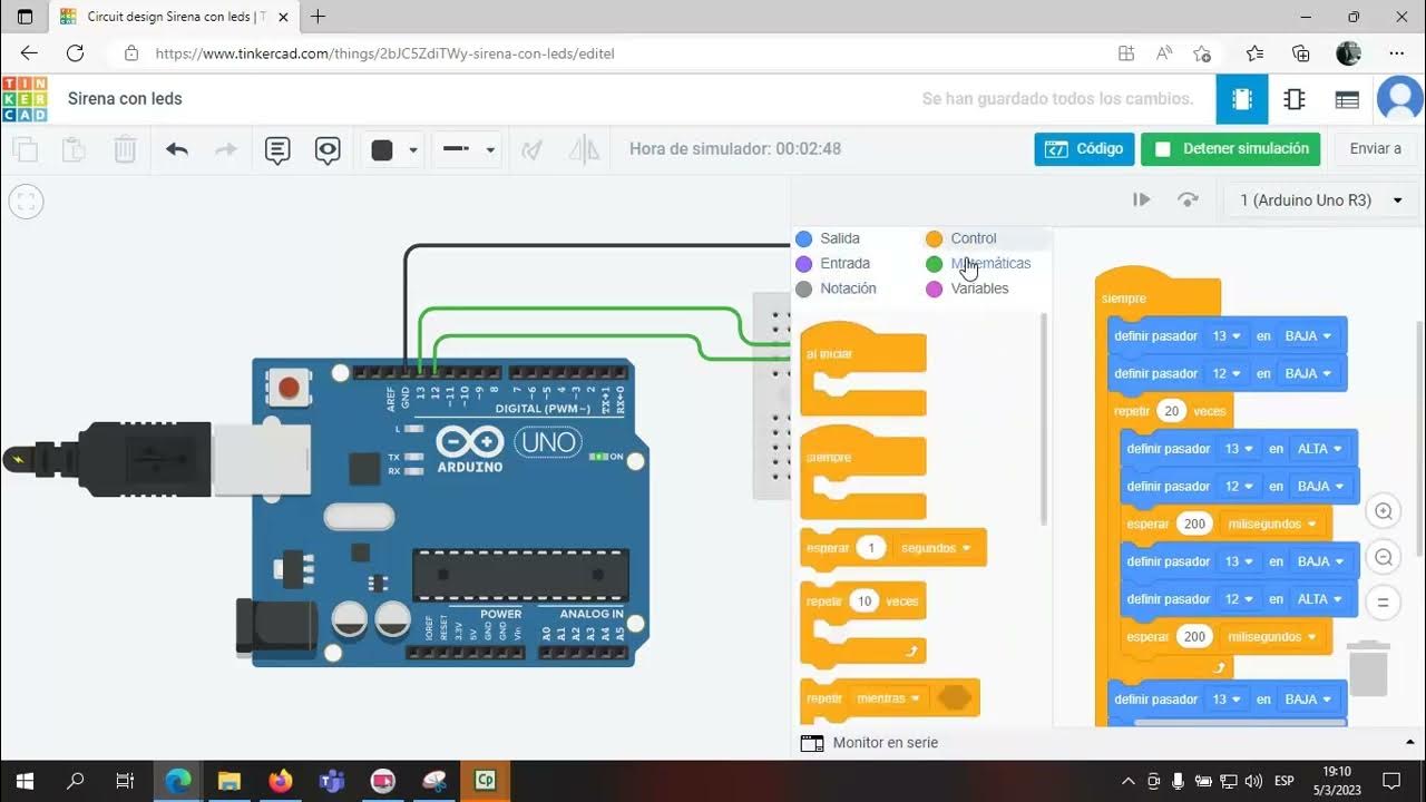 Sirena electrónica con Arduino - YouTube