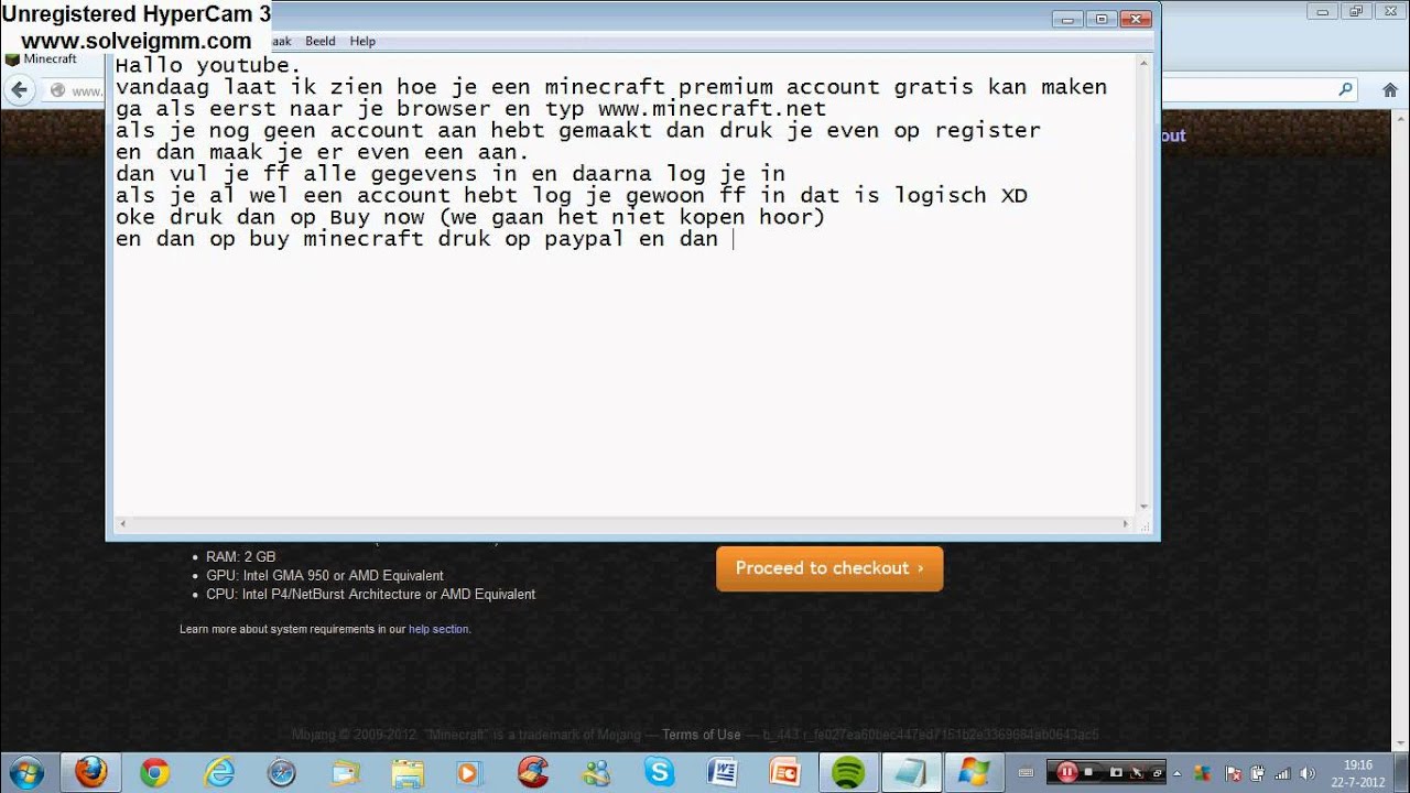 HOE MOET JE EEN GRATIS MINECRAFT PREMIUM ACCOUNT MAKEN? ZO DUS - YouTube1364 x 768