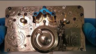 New Britain Lock Co., Pillard model #3 movement, 1875