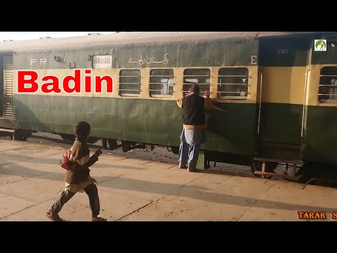 Pakistan Railway journey Hyderabad To Badin Sindh
