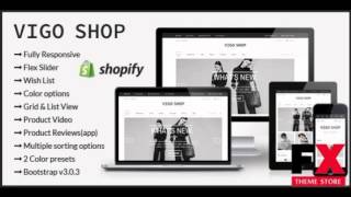 Preview Vigo Shop - Responsive Shopify Theme TFx