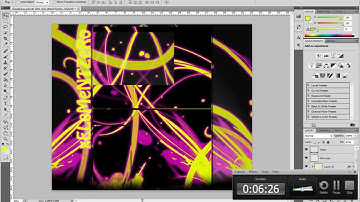 How To Create a Youtube Background in PhotoShop CS6
