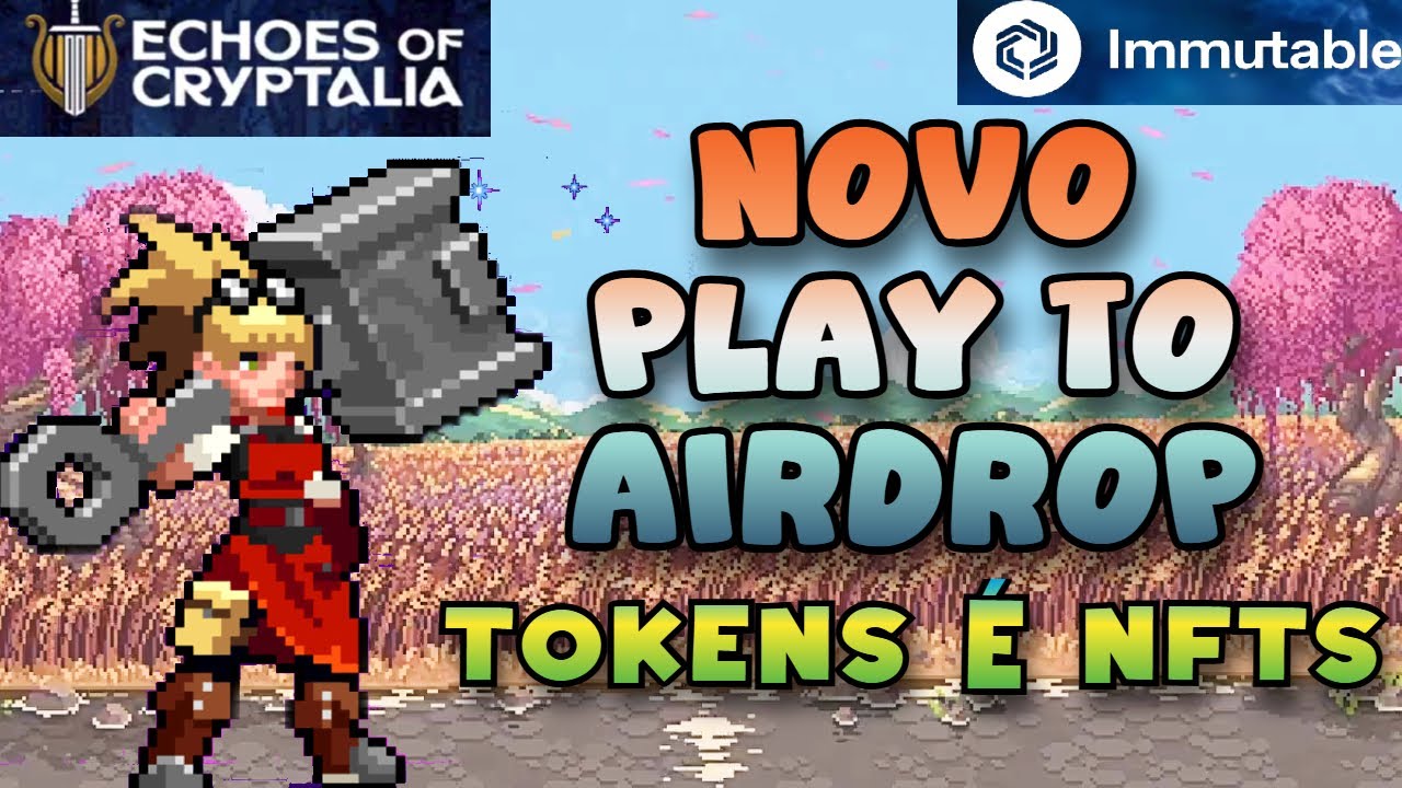 Echoes of Cryptalia Novo Jogo NFT RPG Com PlaytoAirdrop Fora