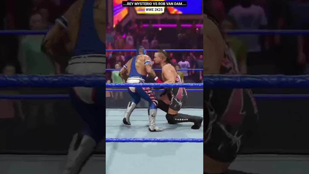 ....РЕЙ МИСТЕРИО ПРОТИВ РОБА ВАН ДАМА.... 