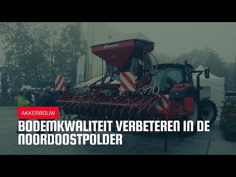 Bodemkwaliteit verbeteren in de Noordoostpolder