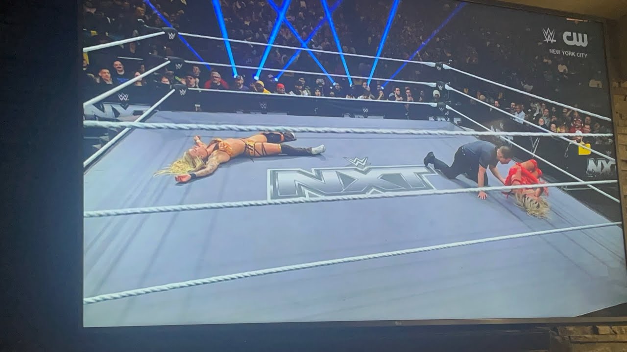 Women’s NXT North American championship match Blake Monroe vs sol ruca 