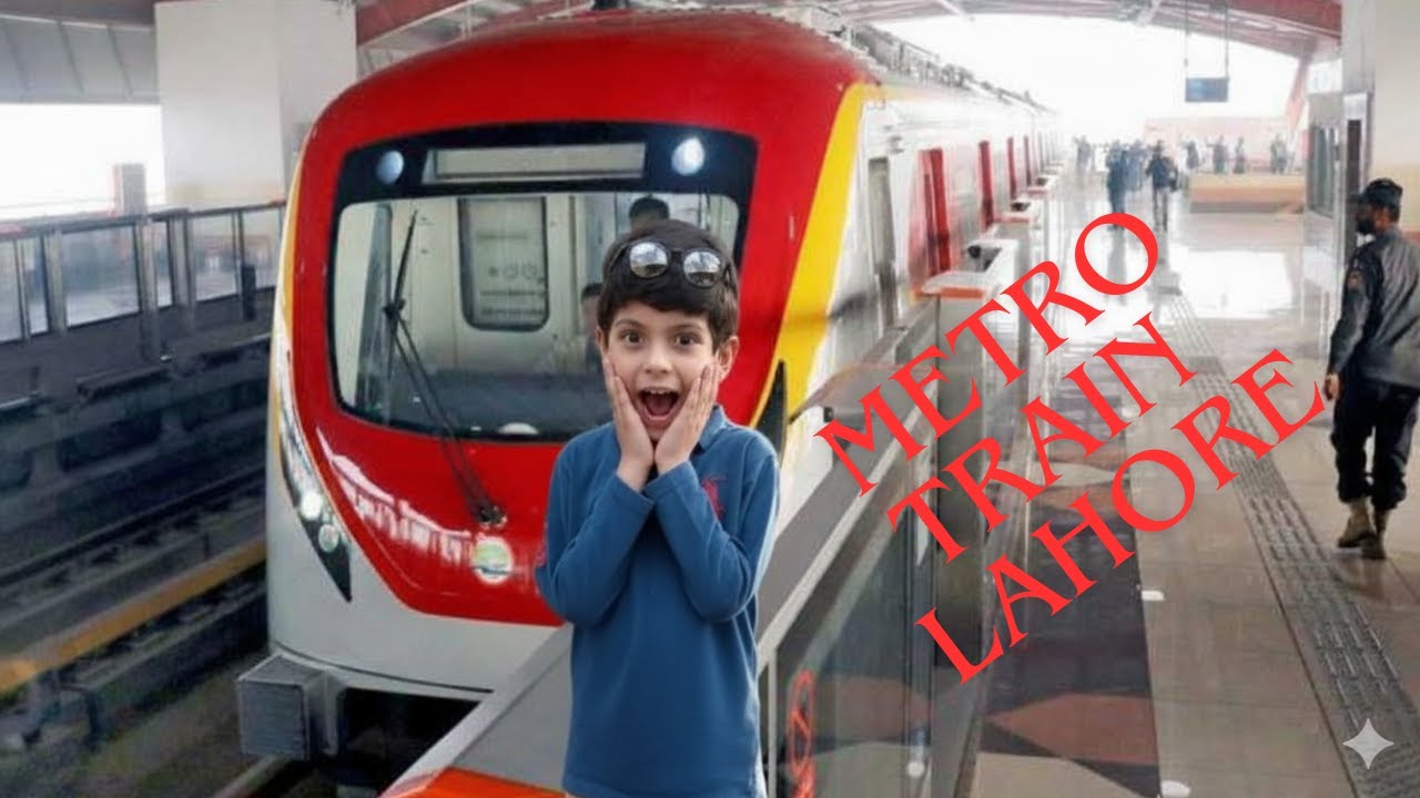 Orange Train, Experience the Orange Line Metro Train Lahore first time 