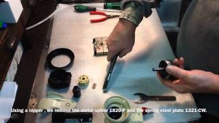 Disassembling Sequence Of The Hutchins Sander