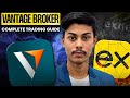 How to Start Trading on Vantage Broker | Full Trading Guide | Hindi | #vantage