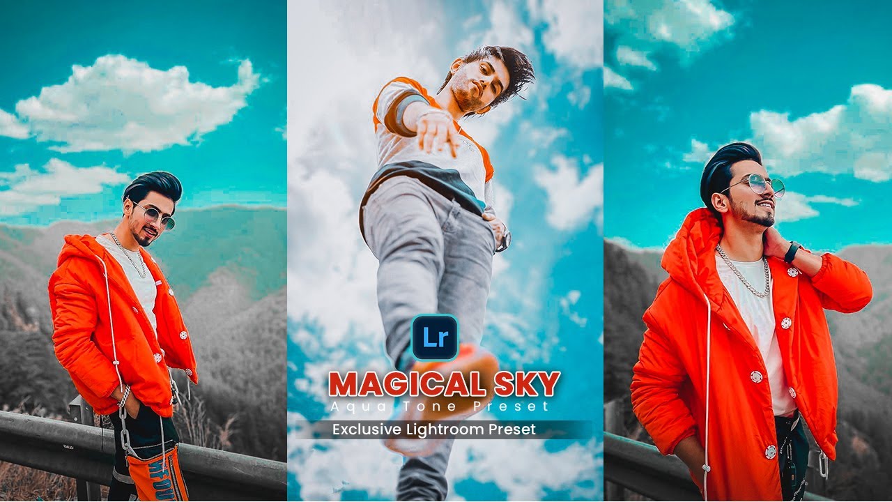 Lightroom Presets DNG & XMP Free Download | Magic SKY Preset mobile Tutorial | Dark Aqua Tone