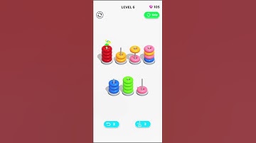 Color Hoop Stack - level 6