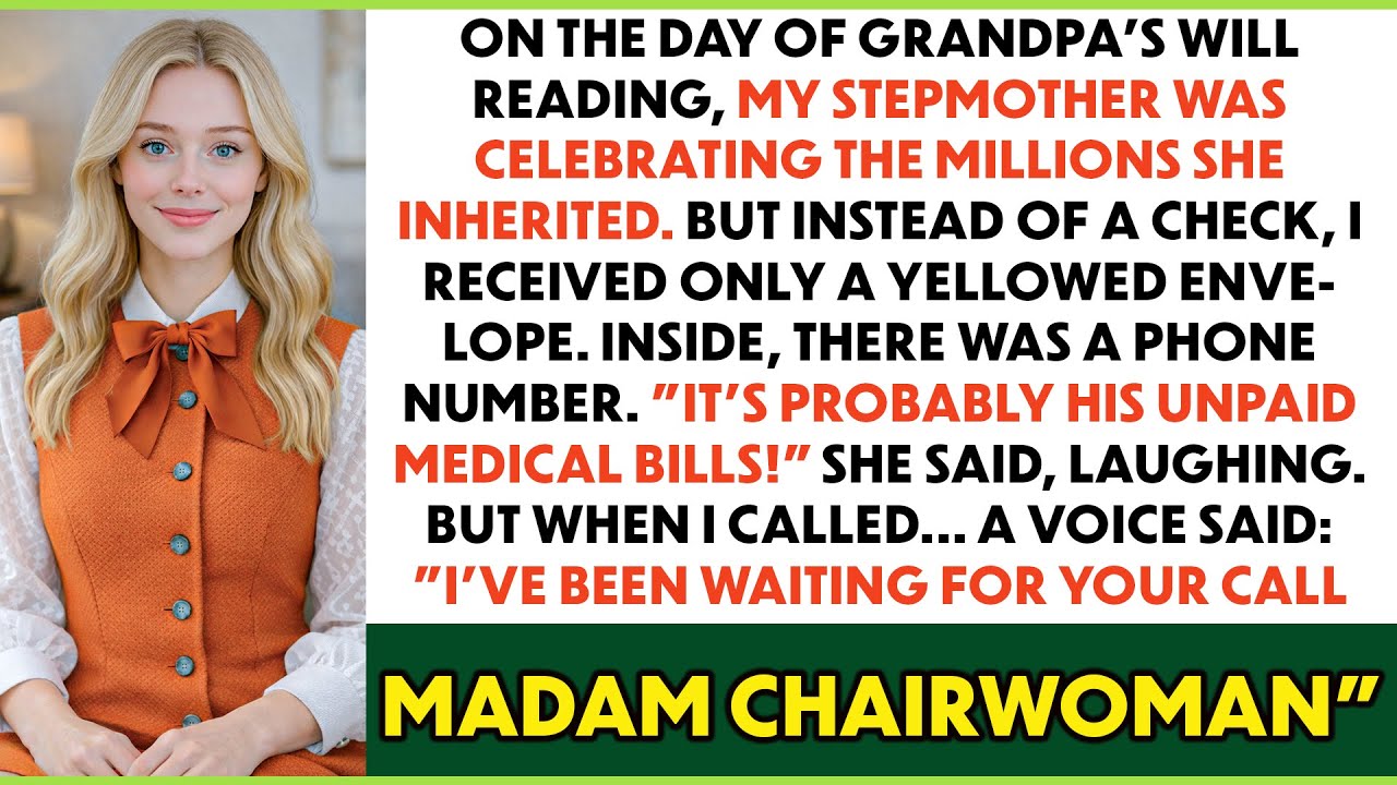 Everyone Got Millions At Grandpa’s Will Reading — But I Only Received A Yellow Envelope…