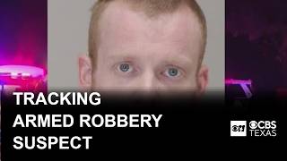 Surveillance cameras help police track armed robbery suspect across North Texas, officials say