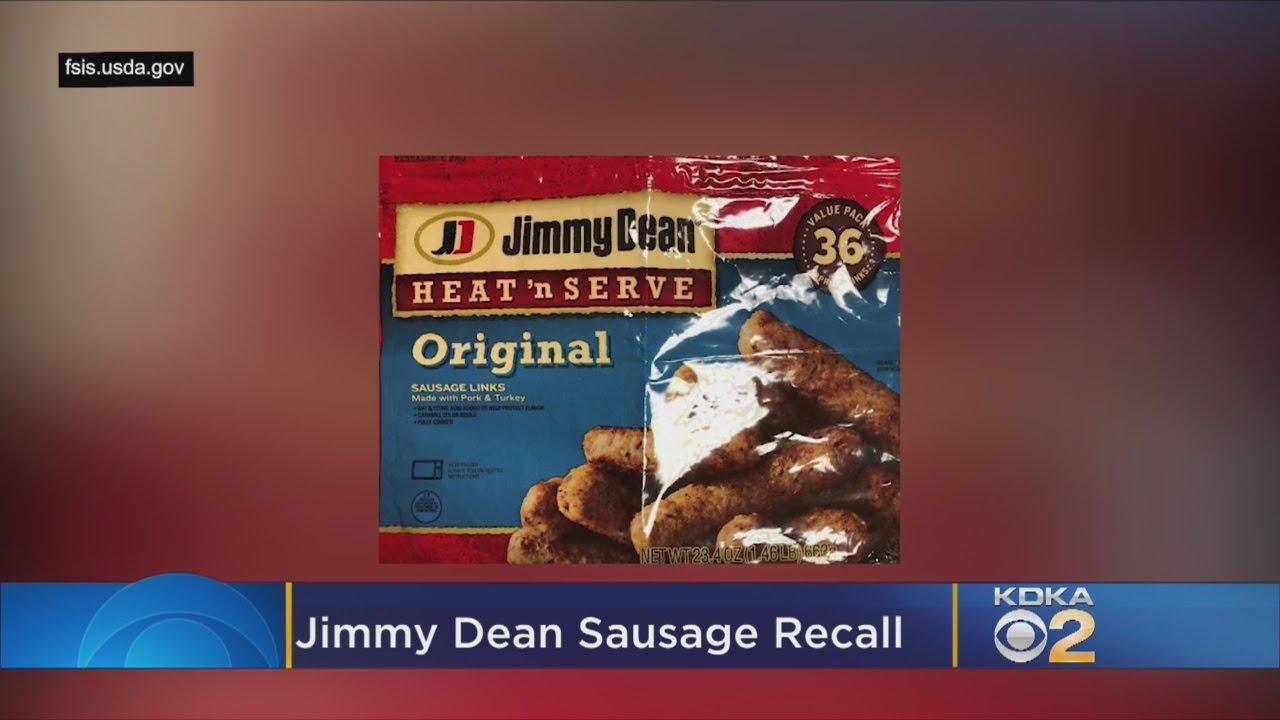 Recall Issued For 30K Pounds Of Jimmy Dean Sausages After Metal Pieces
