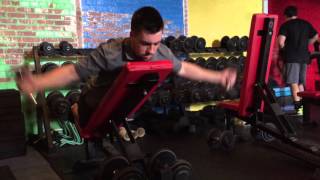 Elite S/C Exercise Index: DB Supinated Reverse Fly Chest Supported