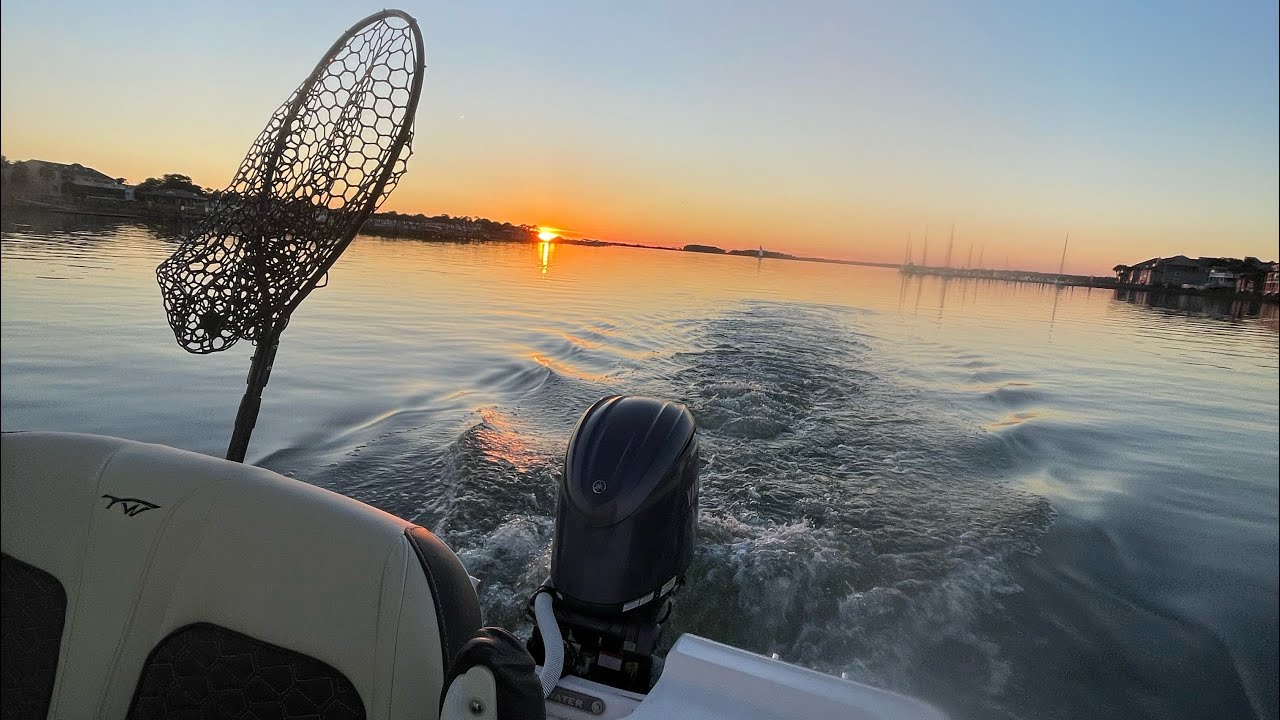 CHARLESTON SC Reality of winter fishing