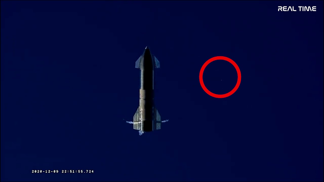 Starship (SN8) SpaceX Boca Chica Launch Facility: Caught UFO during live stream SECOND Sighing