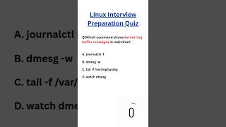 Top Linux Interview Questions 🥳 Linux Interview Question and Answer #youtubeshorts #short #tech