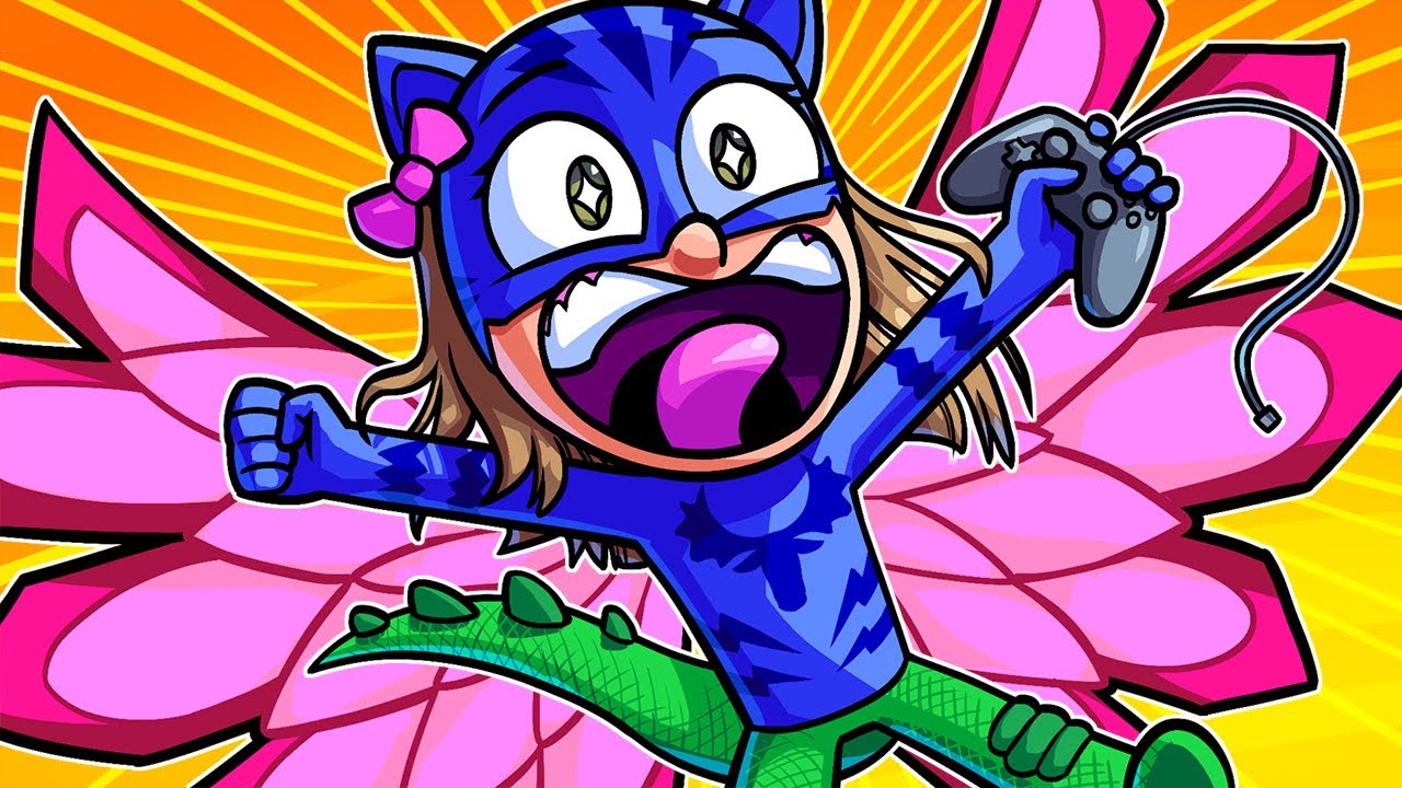 My Daughter Is OBSESSED With PJ Masks So I Played This Horrible Game With Her!