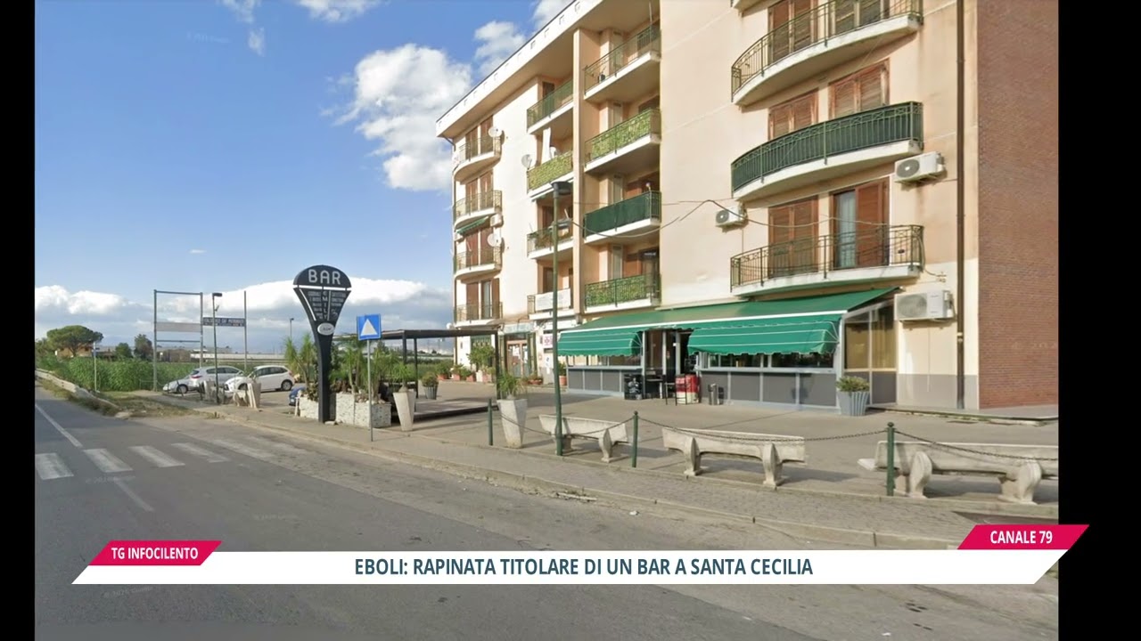 Eboli, rapinata titolare di un bar a Santa Cecilia
