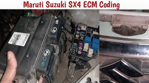 Maruti Suzuki SX4 ECM Coding On Xtool PS70PRO Car Scanner