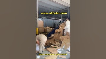 Waste Paper Baling Press Machine