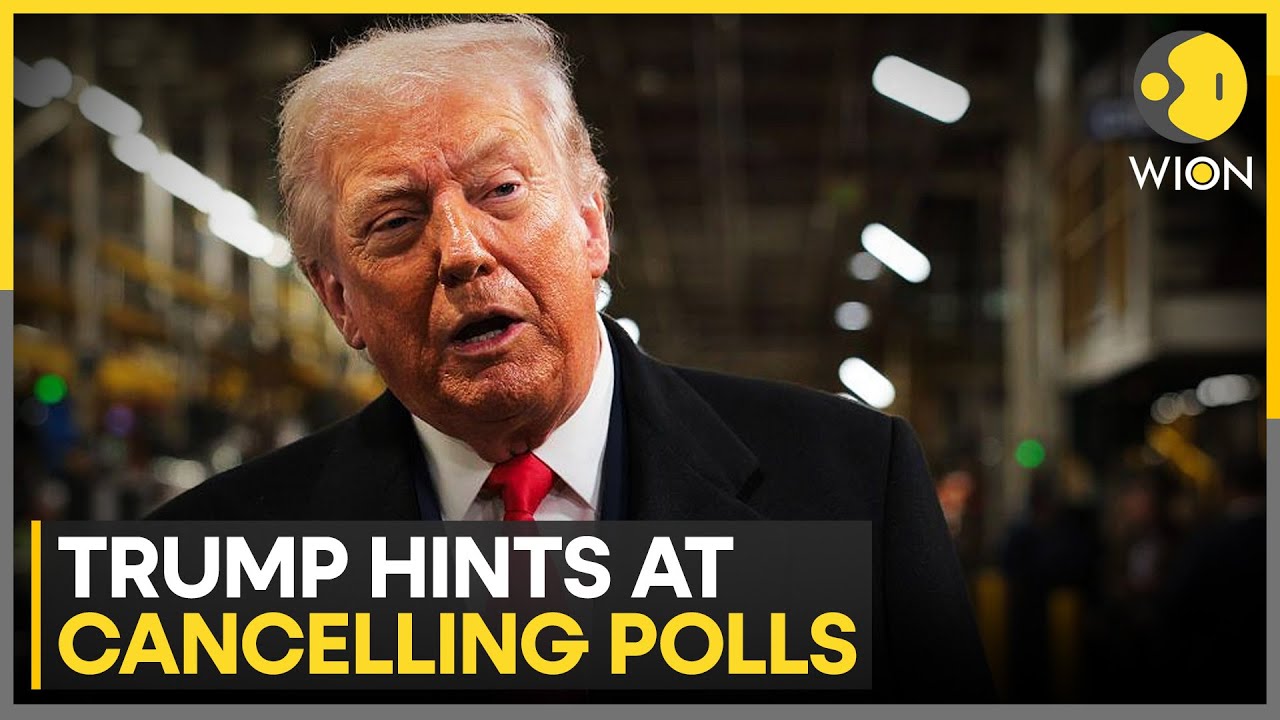 Donald Trump Repeats Call for Cancelling Midterms | No Elections During War? | WION
