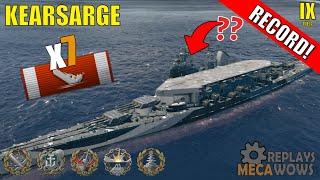 Kearsarge 7 Kills & 214k Damage | World of Warships Gameplay