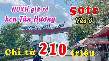 𝐊𝐡𝐮 𝐜𝐨̂𝐧𝐠 𝐧𝐠𝐡𝐢𝐞̣̂𝐩 𝐓𝐚̂𝐧 𝐇𝐮̛𝐨̛𝐧𝐠. Nhà ở giá rẻ chỉ 210 tr/64m2 (4*16m), cọc 50 triệu vào ở ngay.