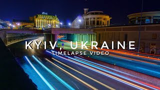 Kyiv Ukraine // Time lapse video 2022 // 4K UHD