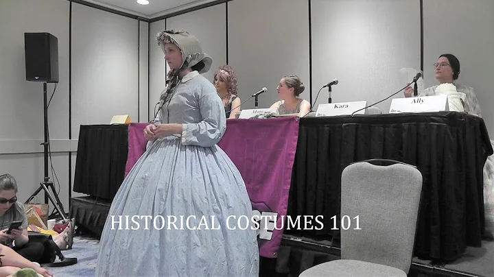 Historical Costumes 101 @ CONvergence 2019
