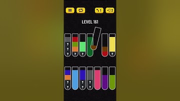 Water Sort Puzzle Level 161