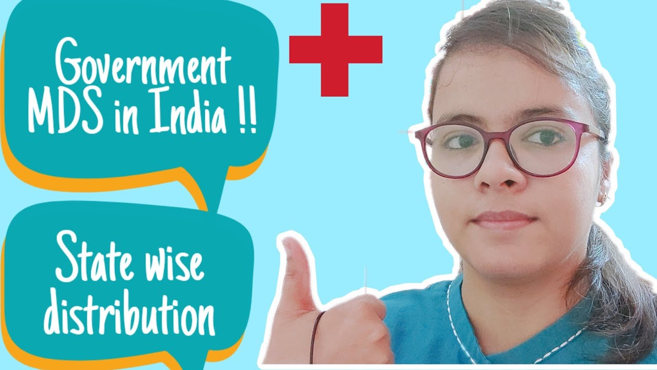 MDS Gov Seats in india !! State wise distribution YouTube