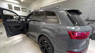 Audi Sq7 4M Retrofitted With Original Fully Electric Tow Hitch