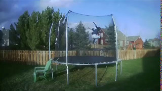 Insane Kid Does Triple Front Flip!