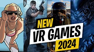 80+ NEW VR GAMES 2024  QUEST 3, QUEST 2, PSVR2, PCVR