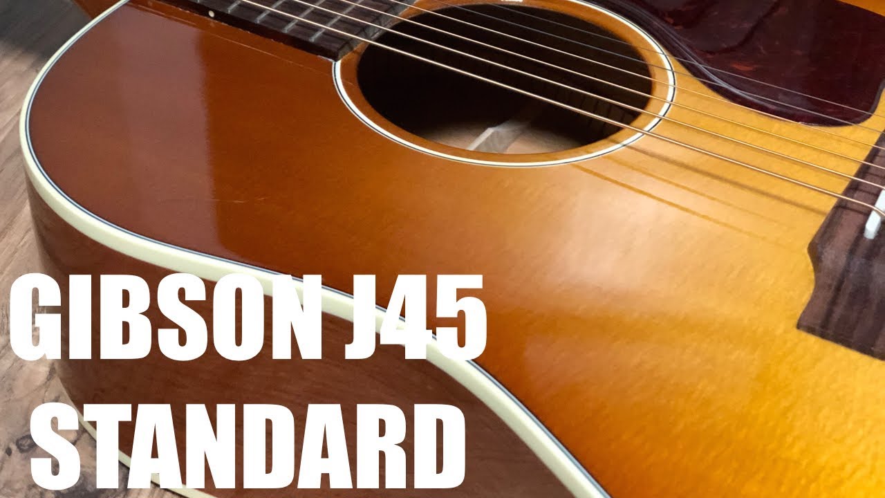 2019 Gibson J45 Standard Demo
