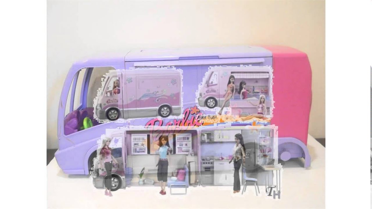 barbie bus YouTube