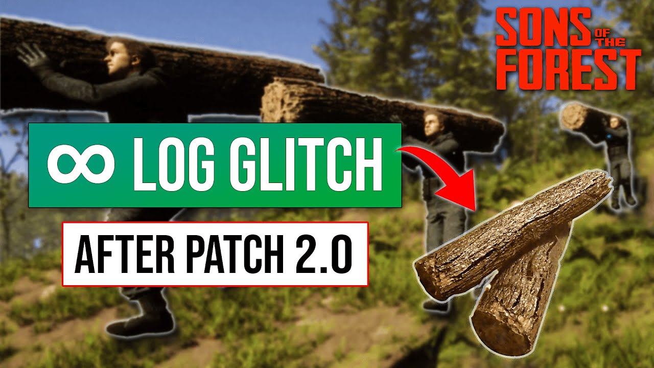 Sons Of The Forest Log Glitch | Log Duplication Glitch After Patch | Solo/Single Player!