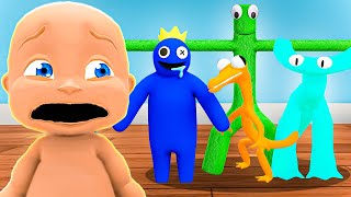 Baby Plays RAINBOW FRIENDS! screenshot 3