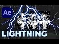 Lightning Strikes &amp; Flashes | After Effects Quick Animation Tutorial