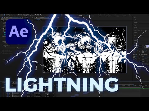 Lightning Strikes & Flashes | After Effects Quick Animation Tutorial